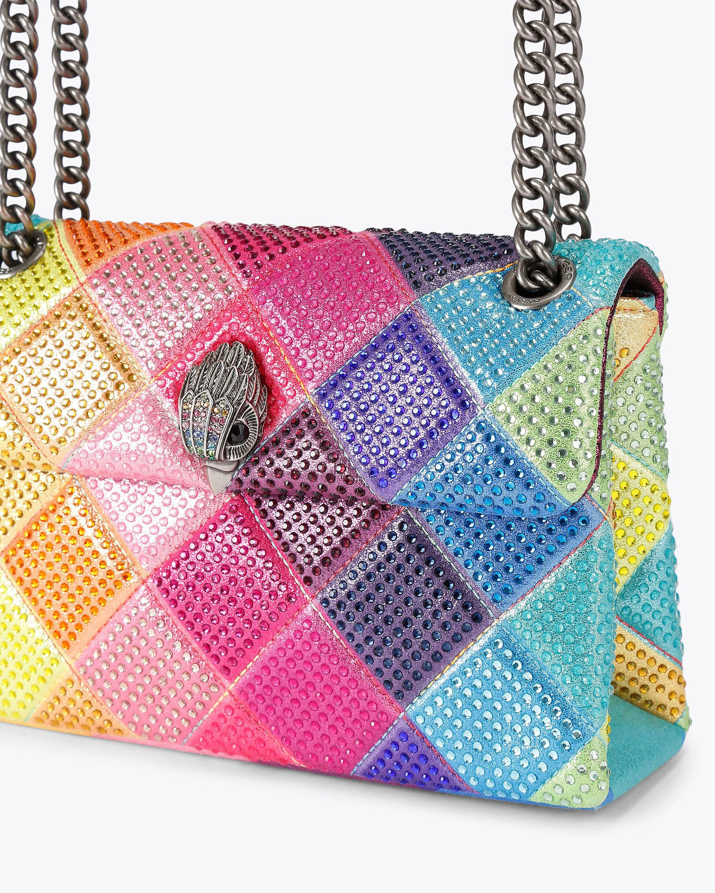 Medium Kensington Fabric Schoudertas - Image 4